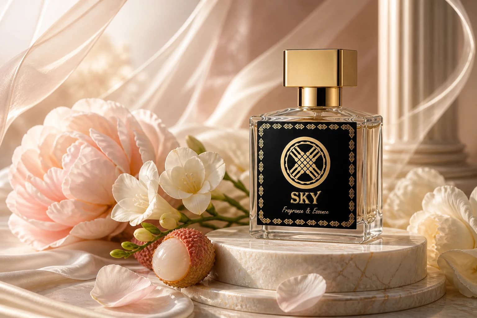 Çiçekler arasında Sky kadın parfümü
